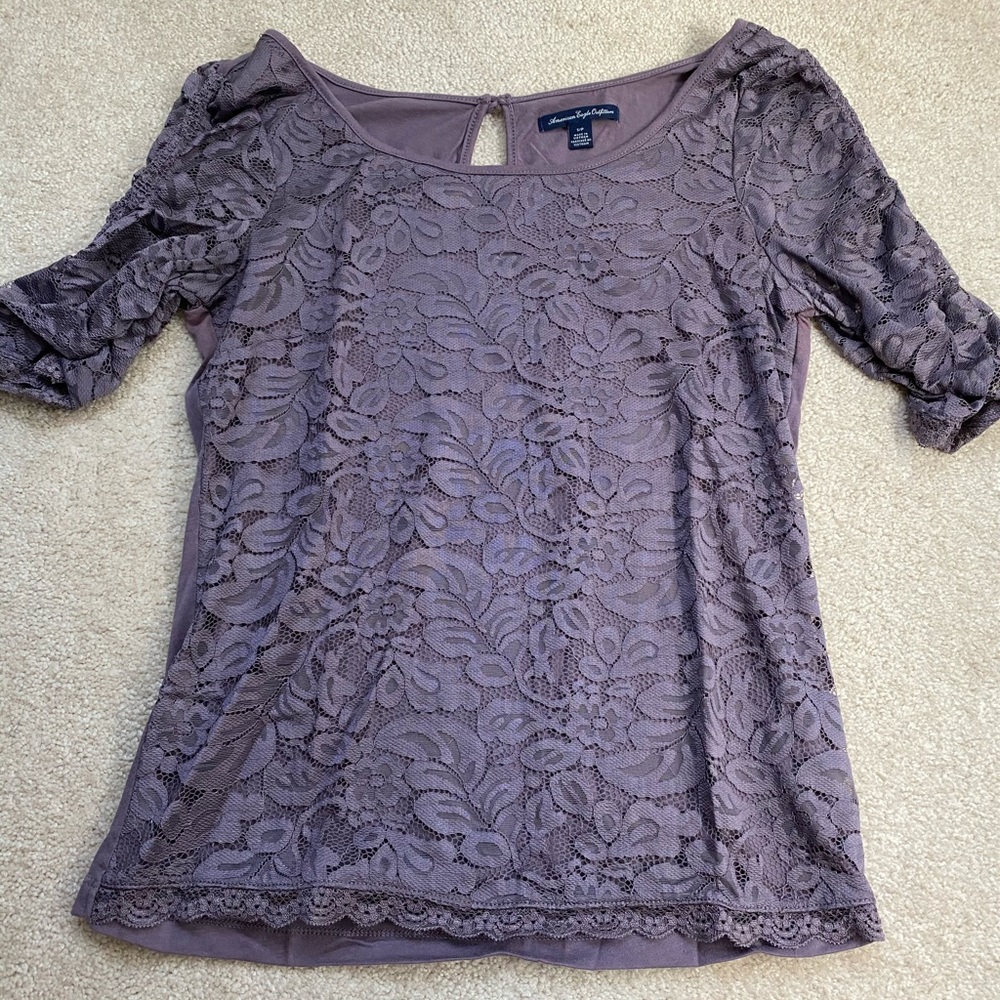 American eagle lace blouse
